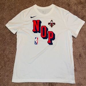 New Orleans Pelicans 75 year anniversary Nike tshirt